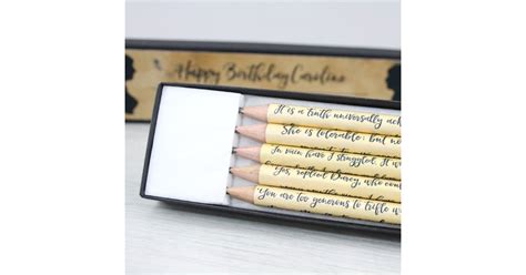 Jane Austen Pencil Set 22 Ts For Book Lovers