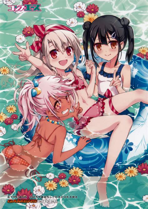 illyasviel von einzbern chloe von einzbern and miyu edelfelt fate