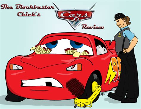 The Blockbuster Chick Cars 2 Title Card By Thebrigeeda