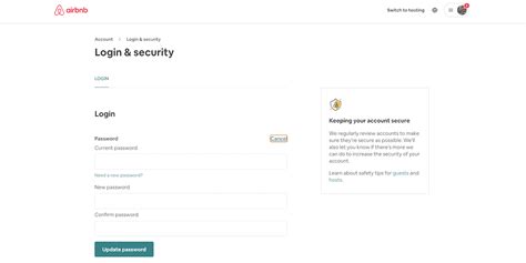 airbnb owner login