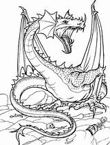 Drachen Bilder sketch template