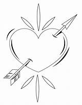Heart Coloring Pages Kids Printable sketch template