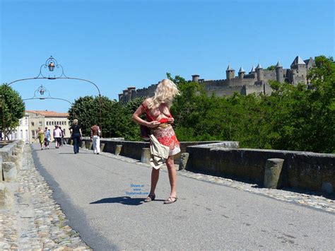 Nina Visits Carcassonne July 2014 Voyeur Web