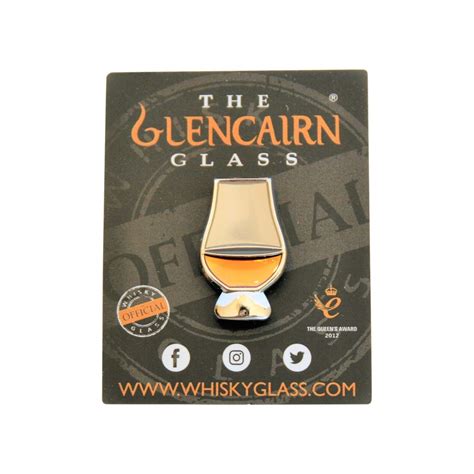 Glencairn Lapel Pin Whiskey By The Glass