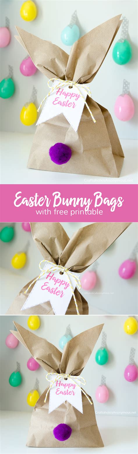 Craftaholics Anonymous® Easter Bunny T Bags With Free