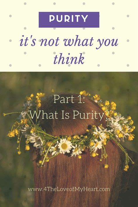 purity it s not what you think part 1 what is purity pure