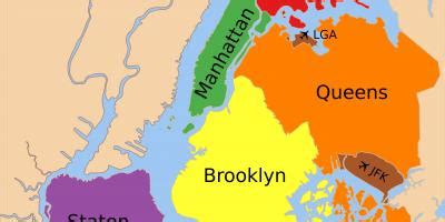 map   york city area greater  york city area map  york usa