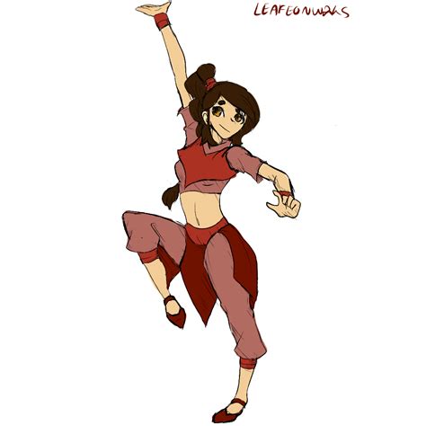 first time drawing ty lee thelastairbender