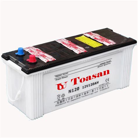 12v120ah super long life lead acid dry charged car battery n120 view