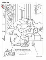 Pages Coloring Lds Primary Forgiveness Others Kids Printable Forgive Children Activity Kindness Lesson Helping Serving Clean Colouring Preschoolers Print Lessons sketch template