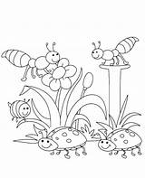 Spring Coloring Pages Colouring Meadow Topcoloringpages sketch template