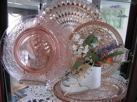 Tea Parties And Celebrations Pink Depression Glass Collection