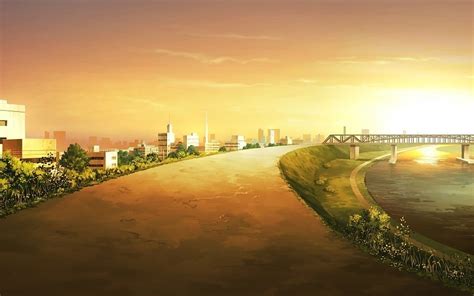 anime city wallpaper  posted  samantha tremblay