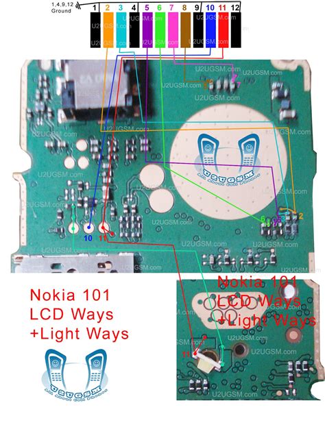 gsm comilla nokia  lcd light solution
