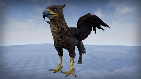 hippogriff  characters ue marketplace