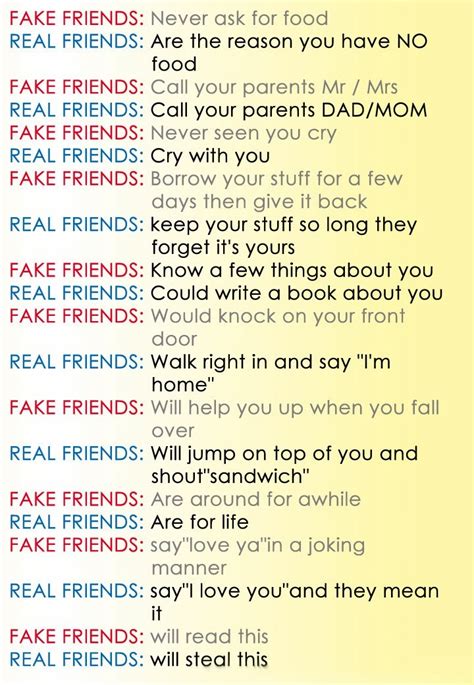 awesomequotesucom fake friends  real friends