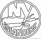 Islanders Nhl Hockey Coloringpages101 Avalanche Connect Getcolorings sketch template