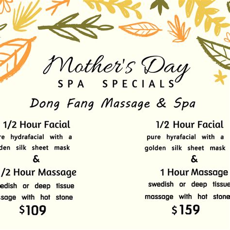 dong fang massage spa inoutcall body facial massage