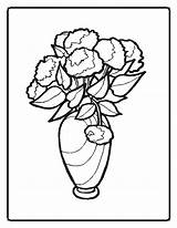 Coloring Pages Flowers Color Kids Recognition Ages Develop Creativity Skills Focus Motor Way Fun sketch template
