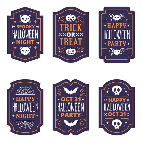 printable halloween labels  labels halloween printable printables