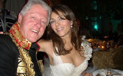 elizabeth hurley forced to deny claims of an affair with bill clinton telegraph
