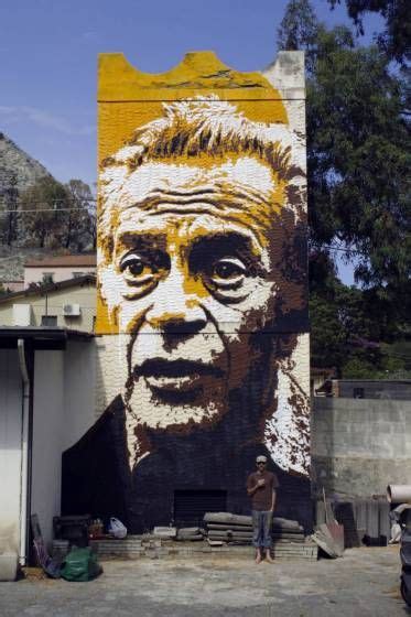 renato guttuso il murales a lui dedicato nel 2013 dagli orticanoodles artisti di strada 3d