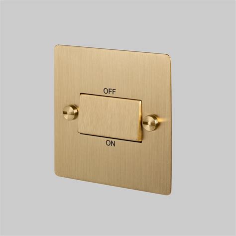 fan switch brass