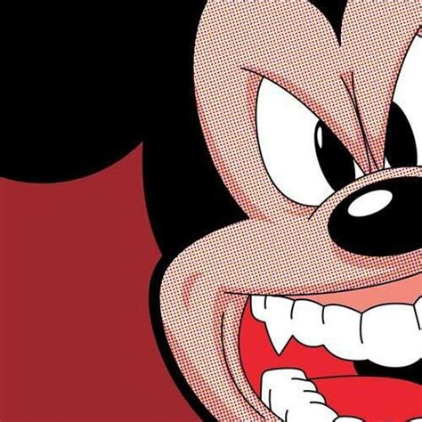 Angry Mickey Mouse Pop Art Comic Pop Art Art