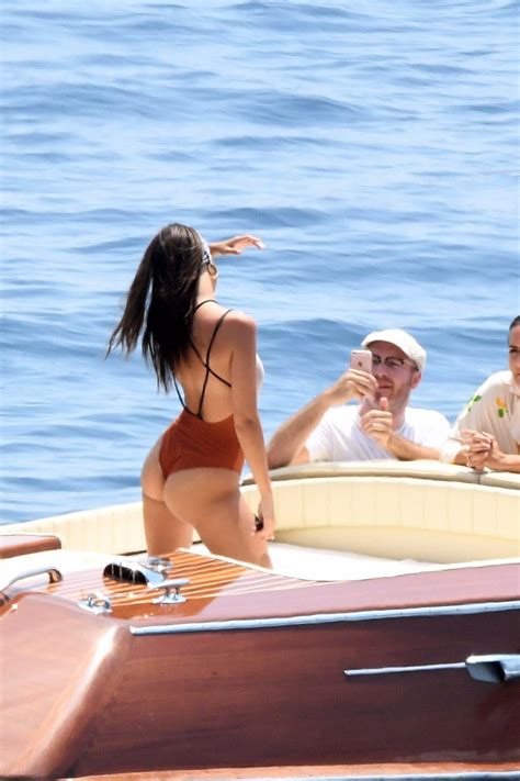 emily ratajkowski super hot in thong swimsuit at sea in italy 03 celebrity