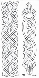 Bookmarks Knotwork Micron Pigma sketch template