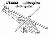 Chinook Apache Getcolorings Helicóptero Coloringsun sketch template