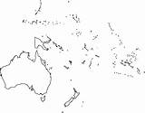 Oceania Worldatlas sketch template