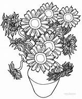 Sunflower Coloring Pages Color Printable Cool2bkids Kids sketch template