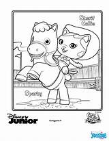 Callie Sheriff Coloring Pages Printable Coloriage Template sketch template