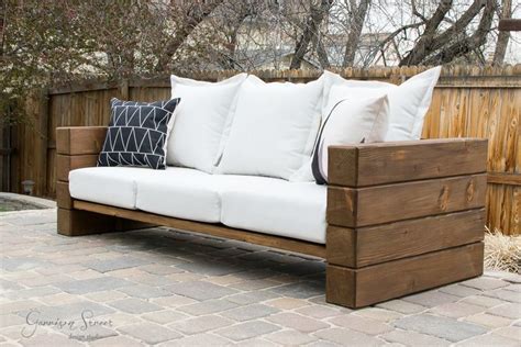 diy outdoor sofa restoration hardware knock off aspen collection