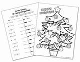 Equations Step Two Activity Holiday Coloring Algebra Things sketch template