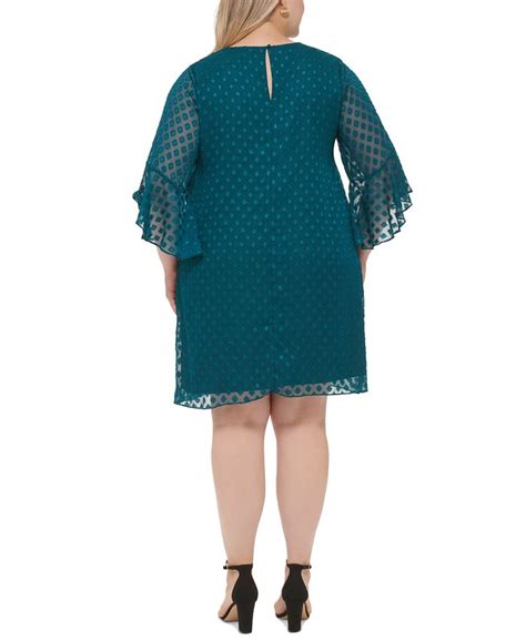 jessica howard plus size flutter sleeve a line dress and reviews