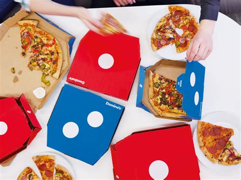 dominos  pizza boxes  stripped  redesign creative review