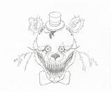 Fredbear sketch template