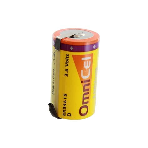 Omnicel Er34615 3 6 Volt 19 Ah D High Energy Lithium