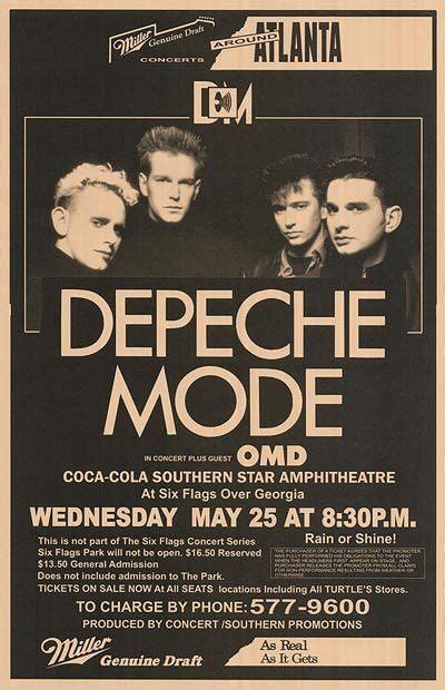 Depeche Mode Music For The Masses Tour 1987 1988