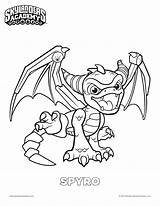 Spyro Páginas sketch template