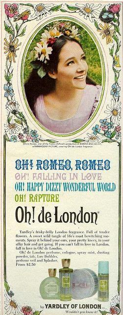 oh romeo romeo beauty ad olivia hussey vintage ads