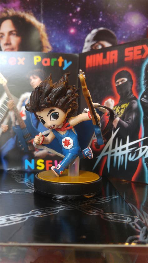 we are ninja sex party and these are our first amiibo you re welcome