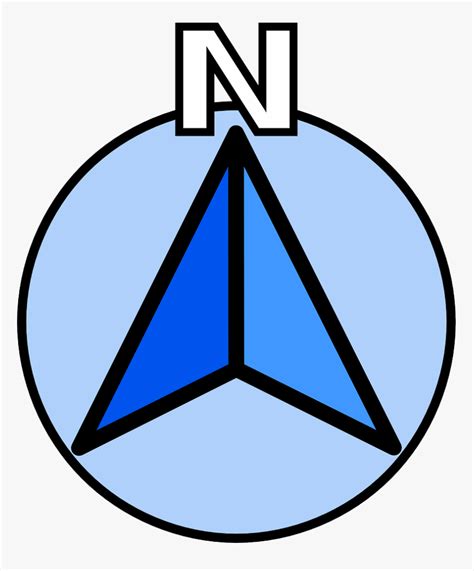 North Compass Direction Magnet Symbol Navigation