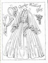 Pages Victorian Colouring Dolls Coloring Paper Printable sketch template