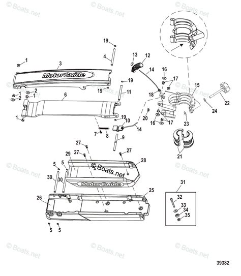 motorguide trolling motor motorguide varimax series oem parts diagram  gator  flex ii