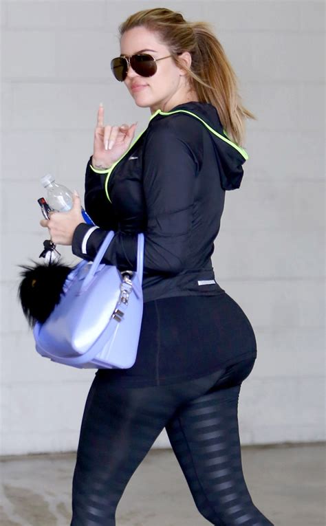 Khloé Kardashian From Guess The Celebrity Booty E News