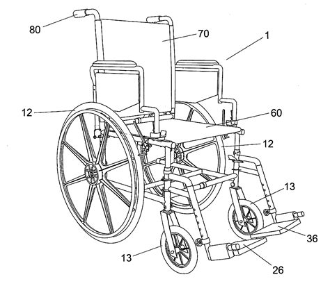 patent  adjustable wheelchair google patentsuche