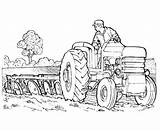 Tractor Coloring Pages Print Pulling Baby sketch template